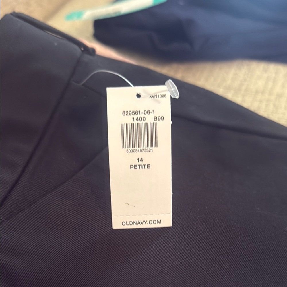 Old Navy Classic Black Petite Trousers